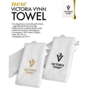 Serviette VV Broderie Or