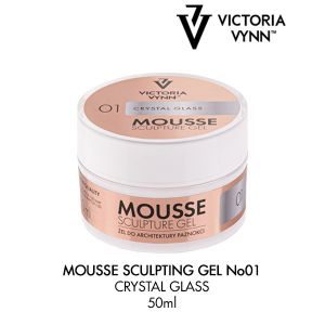 Mousse sculpture gel Crystal 01 Glass 50 ml