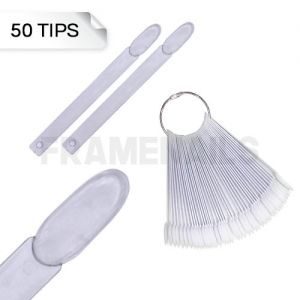 Nuancier 50 Tiges Oval Clear