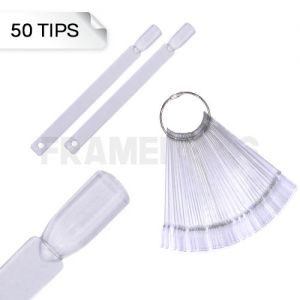 Nuancier 50 Tiges Square Clear