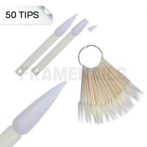 Nuancier 50 Tips Stilet Natural