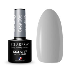CLARESA gel polish gray 206 - 5ML
