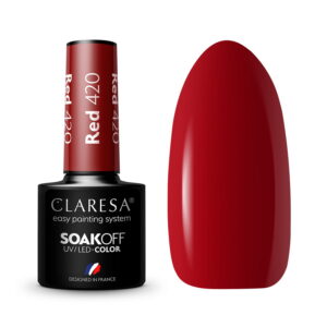 Vernis à ongles hybride Claresa ROUGE 420 - 5gr