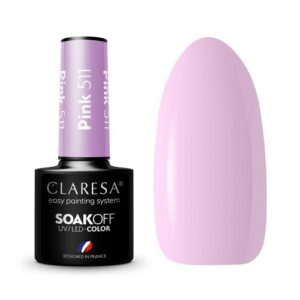 CLARESA vernis À ONGLES HYBRIDE PINK 511 -5GR