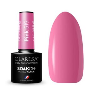 CLARESA vernis À ONGLES HYBRIDE PINK 519 -5GR