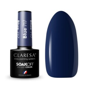 CLARESA VERNIS HYBRIDE BLEU 717 -5GR