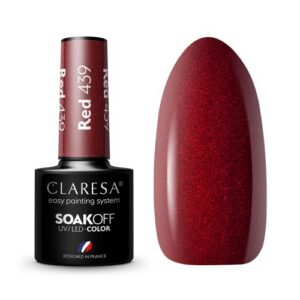 CLARESA  vernis hybride red 439 -5G