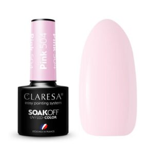 CLARESA vernis À ONGLES HYBRIDE PINK 504 -5GR