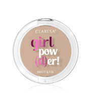 CLARESA GIRL POWDER  POUDRE N°03 think pink - 12G