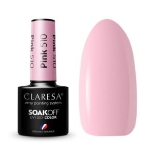 CLARESA vernis À ONGLES HYBRIDE PINK 510 -5GR