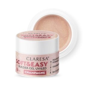 SOFT & EASY GEL DE CONSTRUCTION champagne 45G "SANS LIMAGE"
