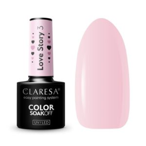 VERNIS À ONGLES HYBRIDE CLARESA LOVE STORY 3 - 5G