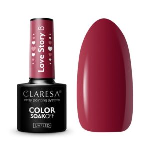 VERNIS À ONGLES HYBRIDE CLARESA LOVE STORY 8 - 5G