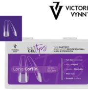 Capsules américaines Long Coffin SOFT GEL TIPS Boîte 500pcs