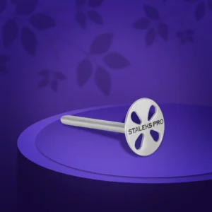 Disque pédicure PODODISC STALEKS PRO S fourni avec embout interchangeable 180 grit 5 pcs (15mm)