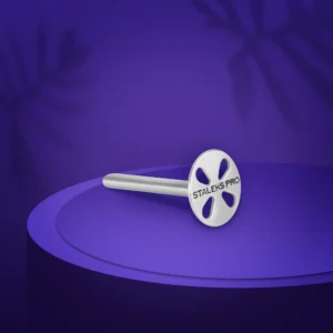 Disque pédicure PODODISC STALEKS PRO ХS fourni avec embout interchangeable 180 grit 5 pcs (10mm)