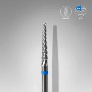 Foret à clous en carbure, «cône» bleu, diamètre tête 2.3 mm / partie active 14 mm