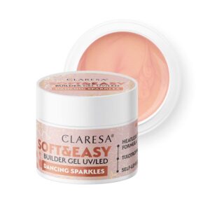 Gel de construction Claresa SOFT&EASY Dancing sparkles 12g