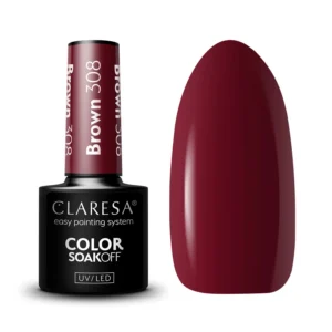 Vernis à ongles hybride Claresa MARRON 308 -5 gr