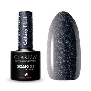 Vernis à ongles hybride Claresa Galaxy Black 5gr