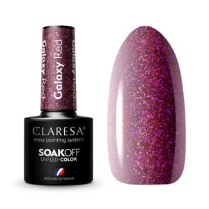 Vernis à ongles hybride Claresa Galaxy Red 5gr